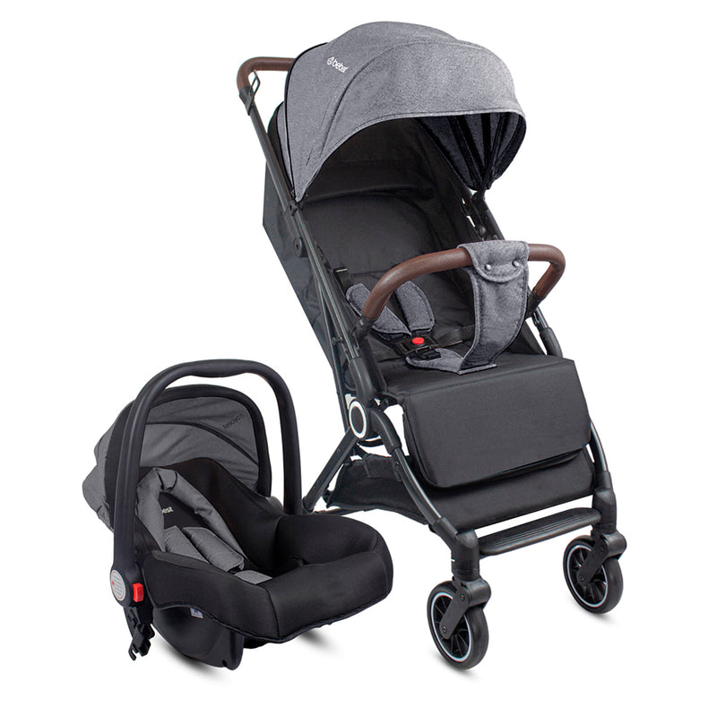 COCHE TRAVEL SYSTEM MICRO JCTSX5 GRIS BEBESIT -