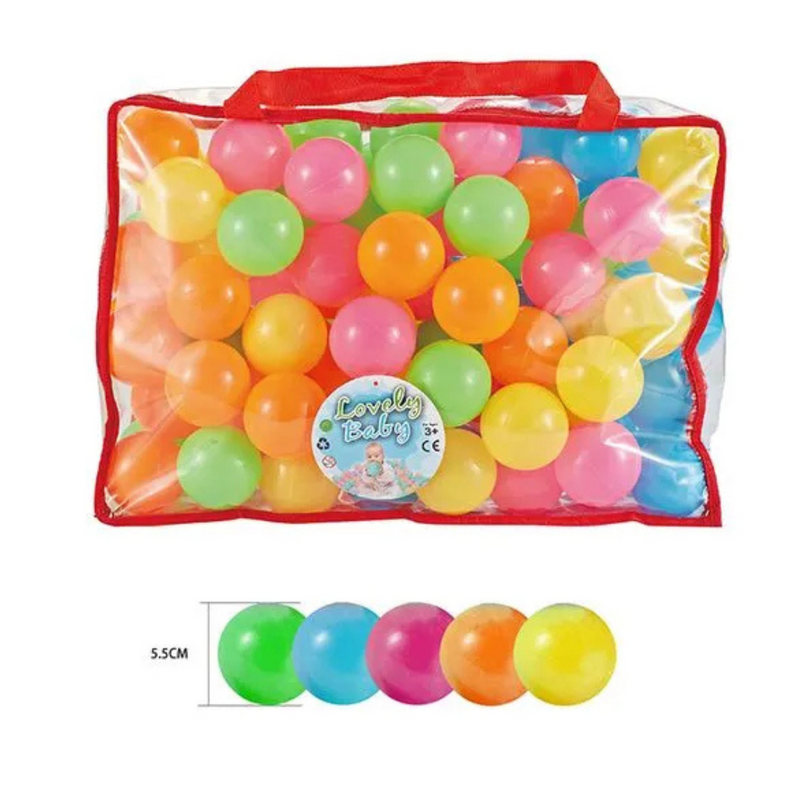 SET PELOTAS 98 PIEZAS ¡DIVERSIÓN Y APRENDIZAJE PARA NIÑOS! L130-3 MUNBE