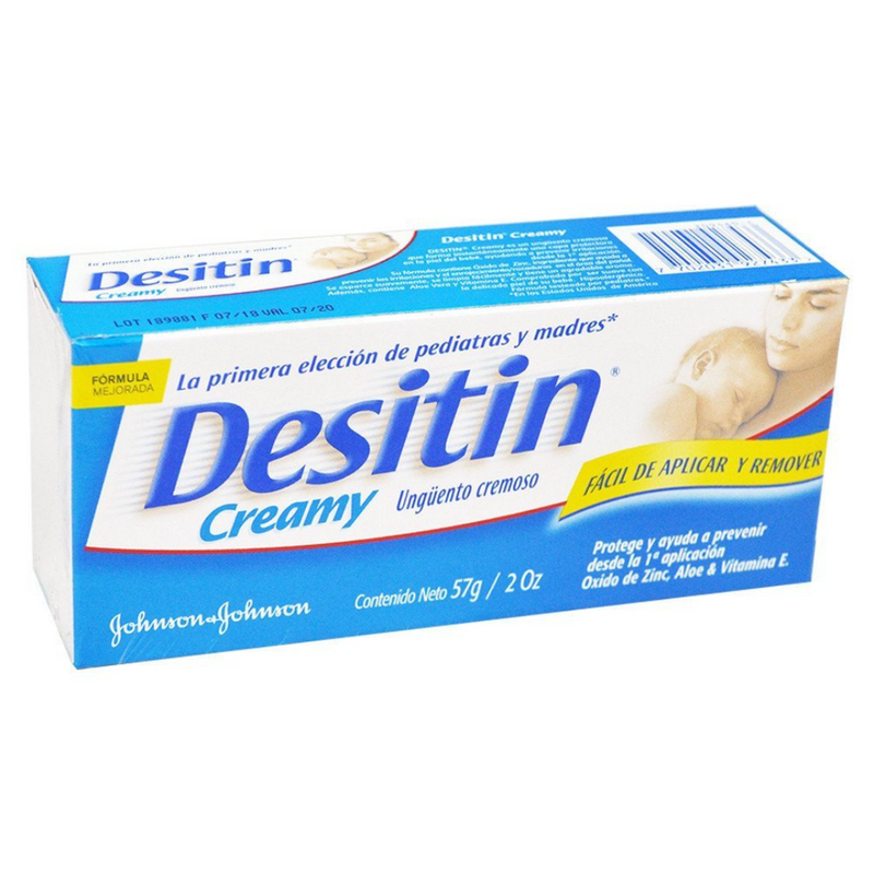 DESITIN UNGUENTO CREAMY X113GR JOHNSONS