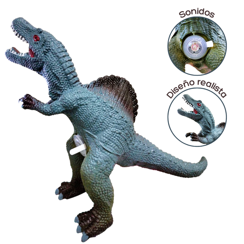 DINOSAURIO SONIDO Y LUZ CQS709-1B MUNBE