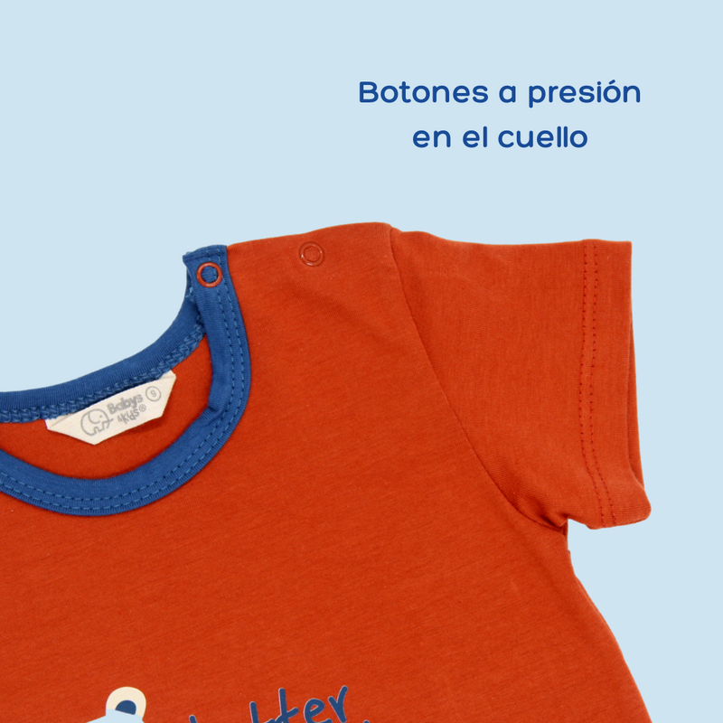 CONJUNTO BERMUDA NIÑO 50184 FOR BABY