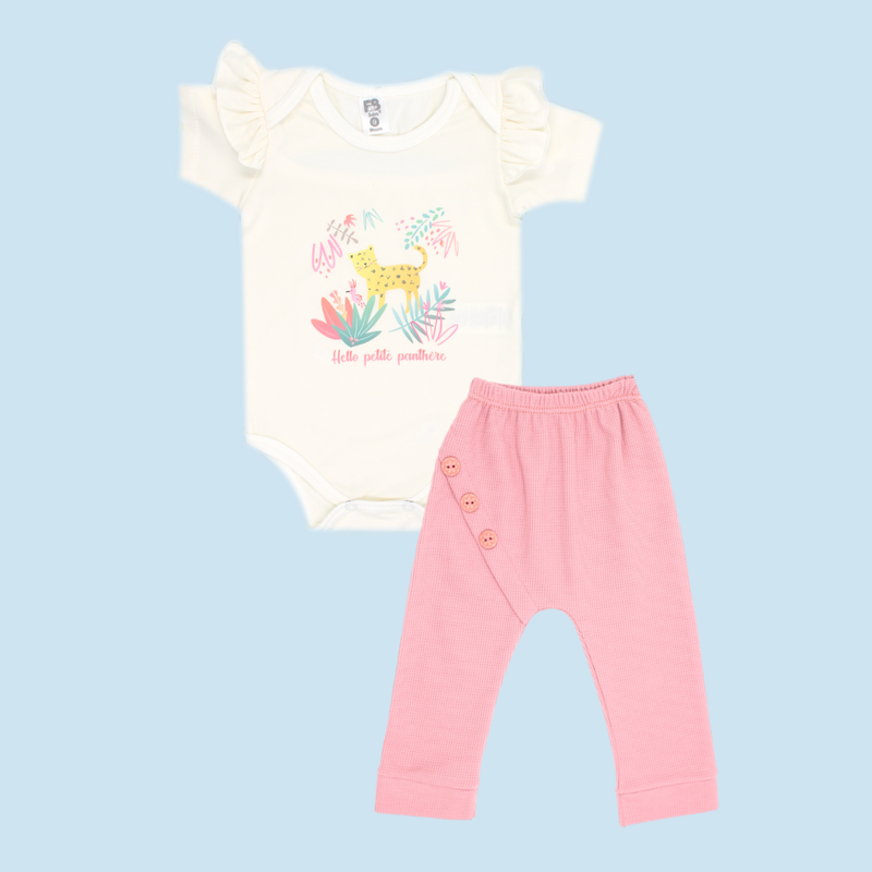 CONJUNTO X2 PZS BEBE NIÑA 10799 FOR BABY