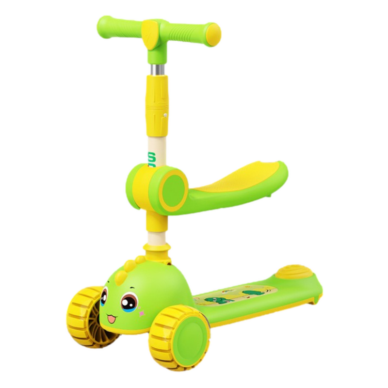 SCOOTER INFANTIL 3 EN 1 XB-238 MUNBE VERDE