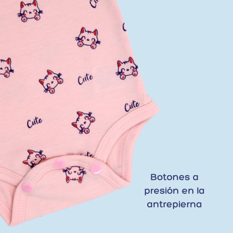 BODY GATO CUTE TIRAS 1052 CRECIENDO BABY