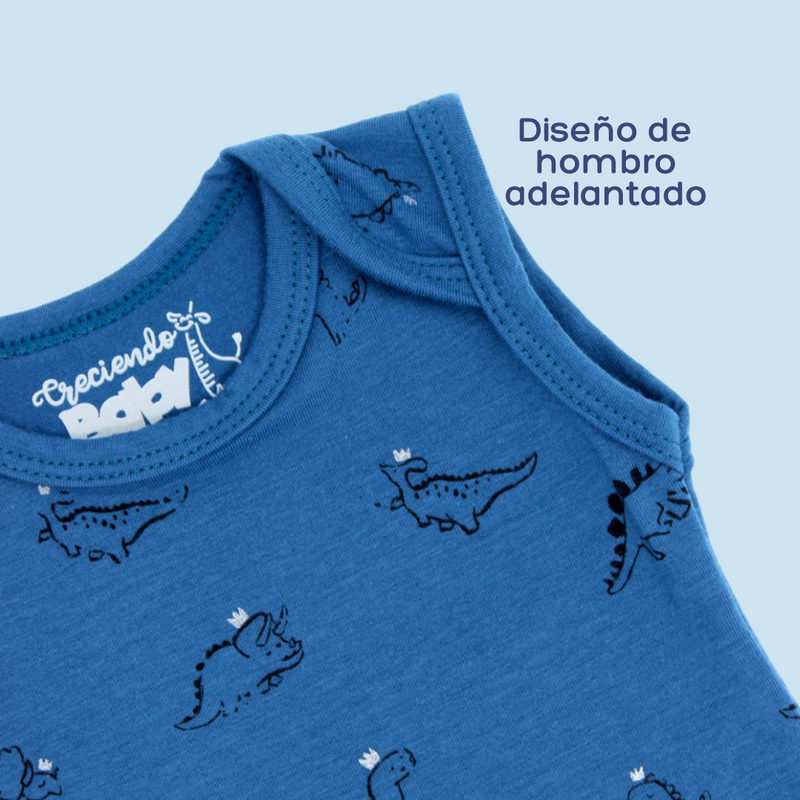 BODY DINOSAURIOS SISA 1042 CRECIENDO BABY