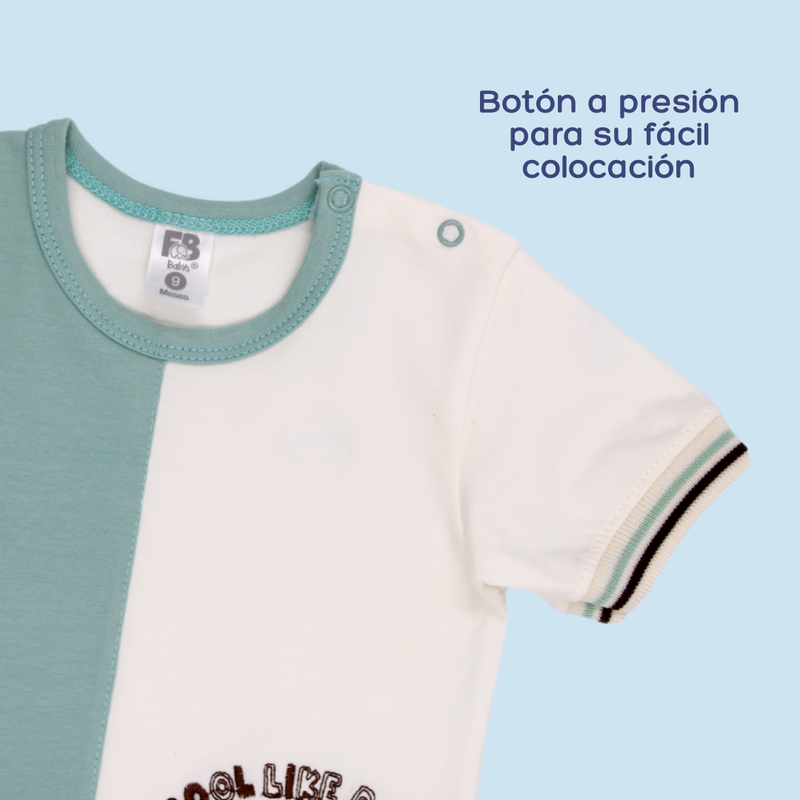 CONJUNTO BERMUDA NIÑO 50103 FOR BABY