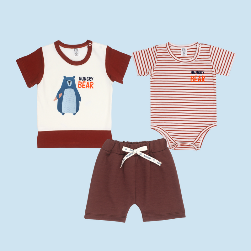 CONJUNTO NIÑO 3PZA 10902 FOR BABY