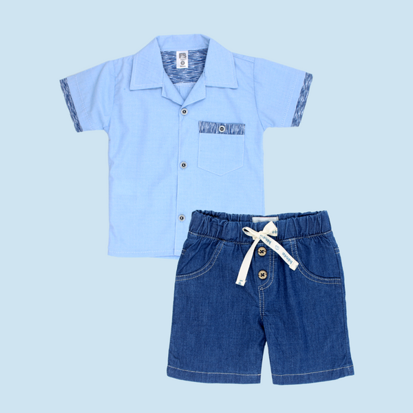 CONJUNTO BERMUDA NIÑO 50102 FOR BABY