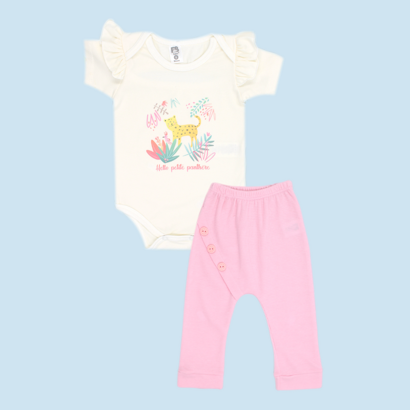 CONJUNTO X2 PZS BEBE NIÑA 10799 FOR BABY