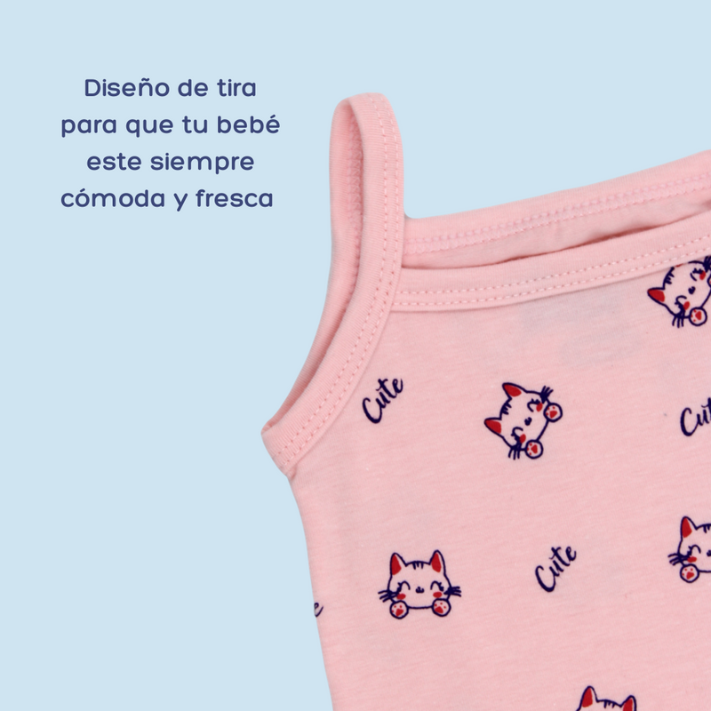 BODY GATO CUTE TIRAS 1052 CRECIENDO BABY