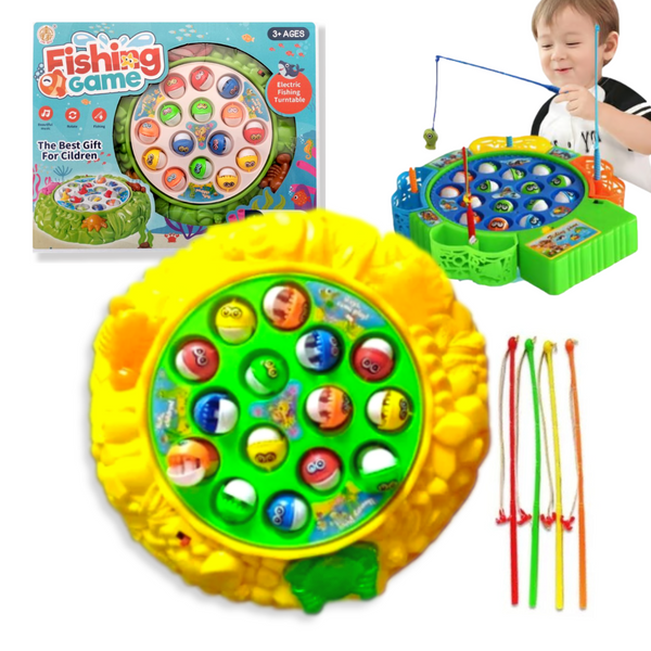 JUEGO DE PESCA ¡DIVERSIÓN Y COORDINACIÓN PARA PEQUEÑOS PESCADORES! JQ-A102.B MUNBE