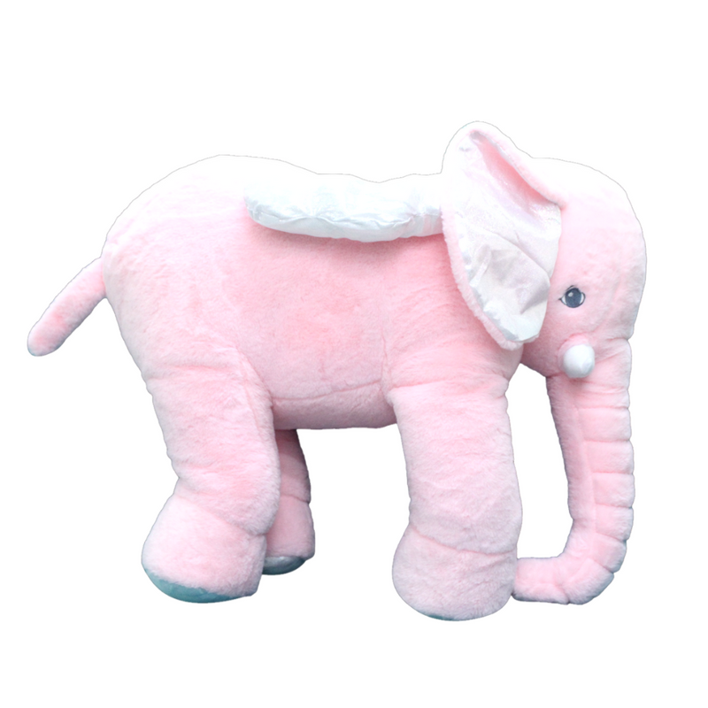 ALMOHADA ELEFANTE + COBIJA ¡SUAVE, TIERNO Y PERFECTO PARA TU BEBÉ! LA GLORIA