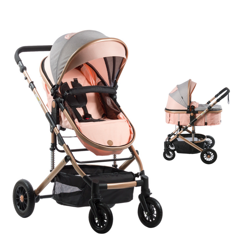 COCHE MOISES COMFORT EB147 ROSADO EBABY