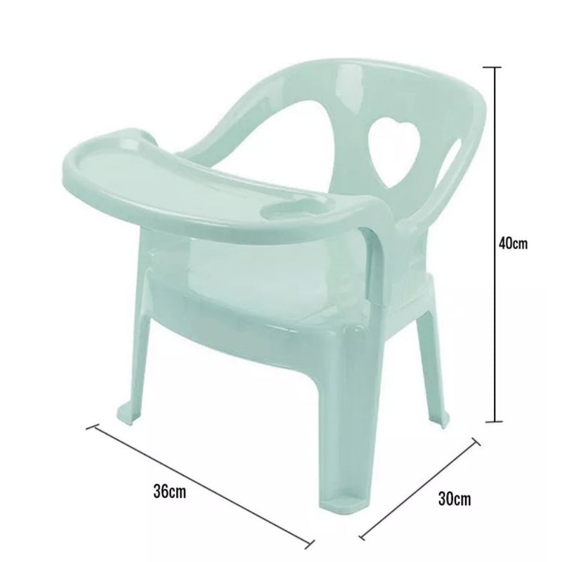 SILLA COMEDOR INFANTIL CON BANDEJA EXTRAÍBLE XL-041 MUNBE