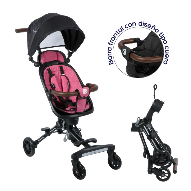 PASEADOR EASY TRAVEL EB2031 ROSADO EBABY