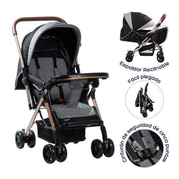 COCHE BON EB 118 EBABY - GRIS