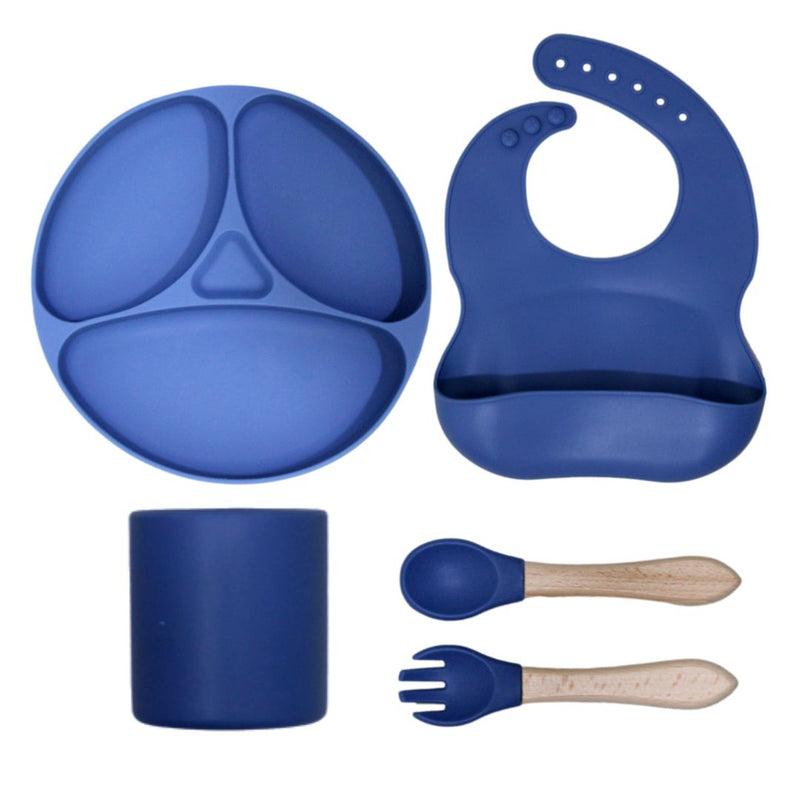 SET VAJILLA SILICONA 5PZS TP-31 BABY KAYS