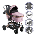 COCHE MOISES BIGI EB141 ROSADO EBABY