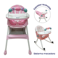 SILLA COMEDOR MECEDORA DALI EB633-1 FUCSIA EBABY -