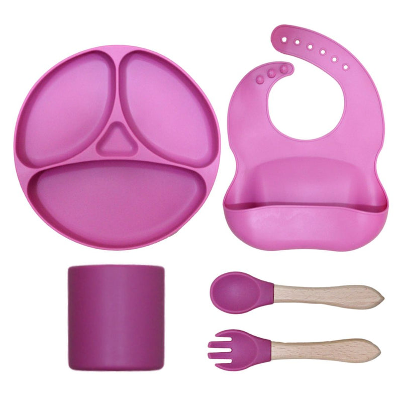 SET VAJILLA SILICONA 5PZS TP-31 BABY KAYS