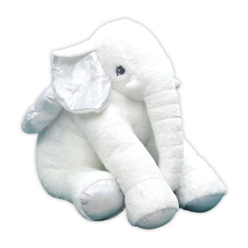 ALMOHADA ELEFANTE + COBIJA ¡SUAVE, TIERNO Y PERFECTO PARA TU BEBÉ! LA GLORIA