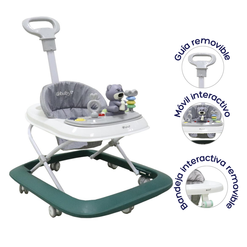 CAMINADOR INTERACTIVO VARI EB421 VERDE EBABY -