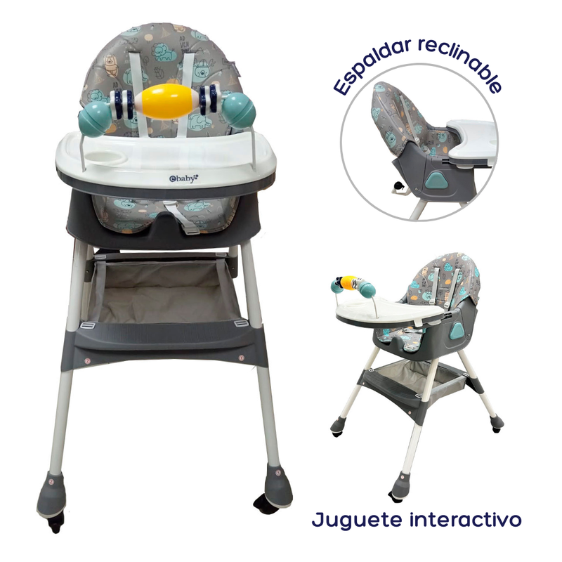 SILLA COMEDOR MECEDORA DALI EB633-1 GRIS EBABY -