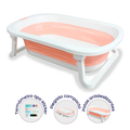 BAÑERA PLEGABLE JELLY 1614 ROSADO BEBESIT -