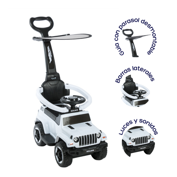 CARRO MONTABLE BUGGY EB353 BLANCO EBABY