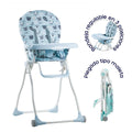 SILLA DE COMER ZAZI EB607 EBABY - CELESTE