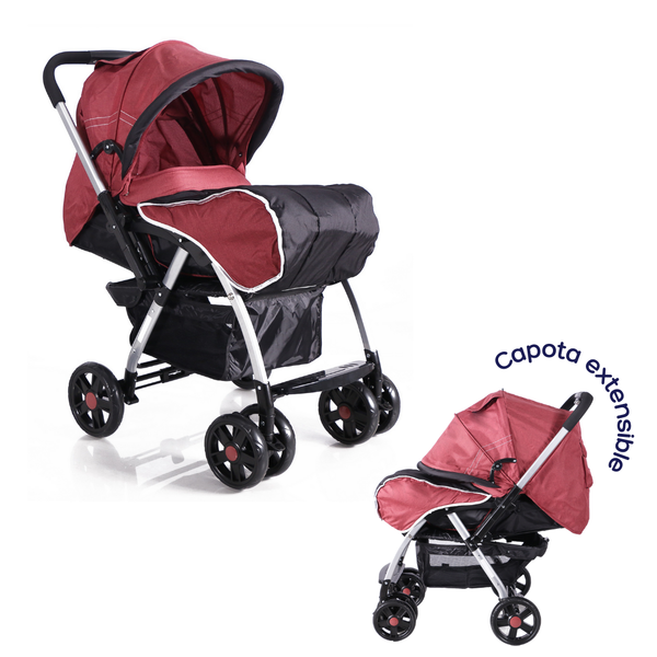 COCHE PASEO ROSSY EB1130 ROJO EBABY