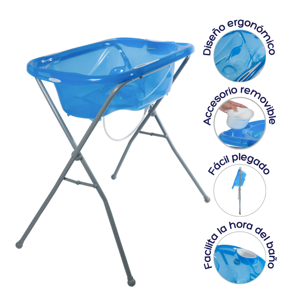 BAÑERA TALI EB840 AZUL EBABY -