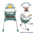 SILLA COMEDOR MECEDORA DALI EB633-1 AZUL EBABY -