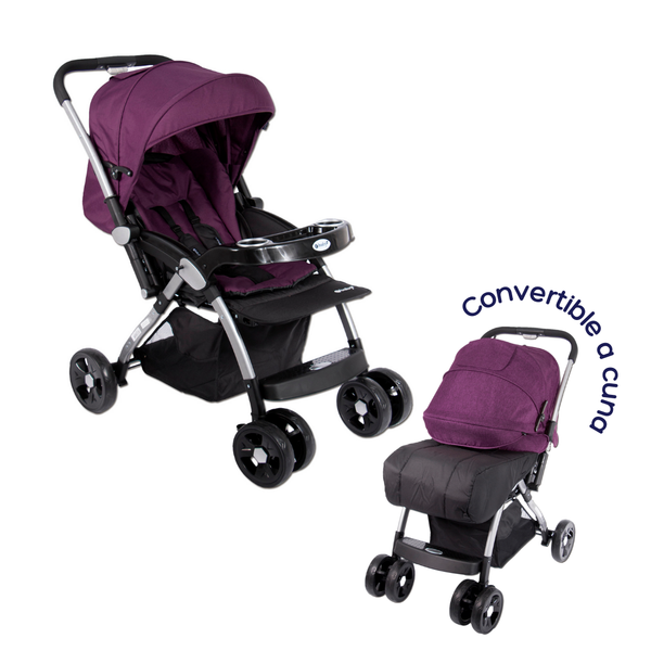 COCHE / CUNA KUPER EB1143 VIOLETA EBABY