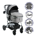 COCHE MOISES BIGI EB141 GRIS EBABY