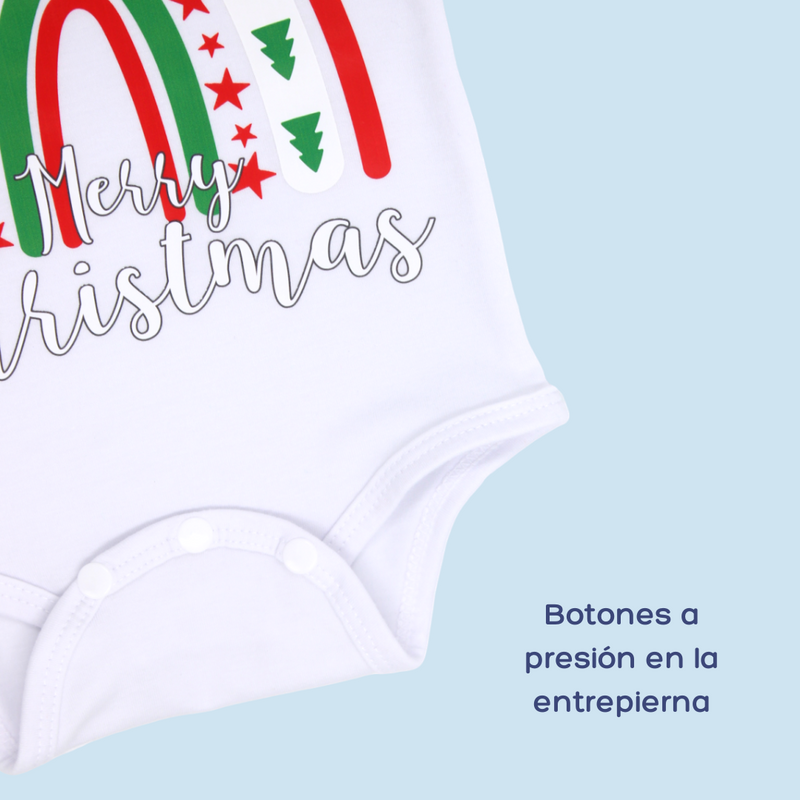 BODY MERRY CHRISTMAS ARCO 1133 ¡COMODIDAD Y ESTILO PARA ESTA NAVIDAD! CRECIENDO BABY