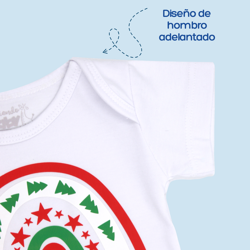 BODY MERRY CHRISTMAS ARCO 1133 ¡COMODIDAD Y ESTILO PARA ESTA NAVIDAD! CRECIENDO BABY