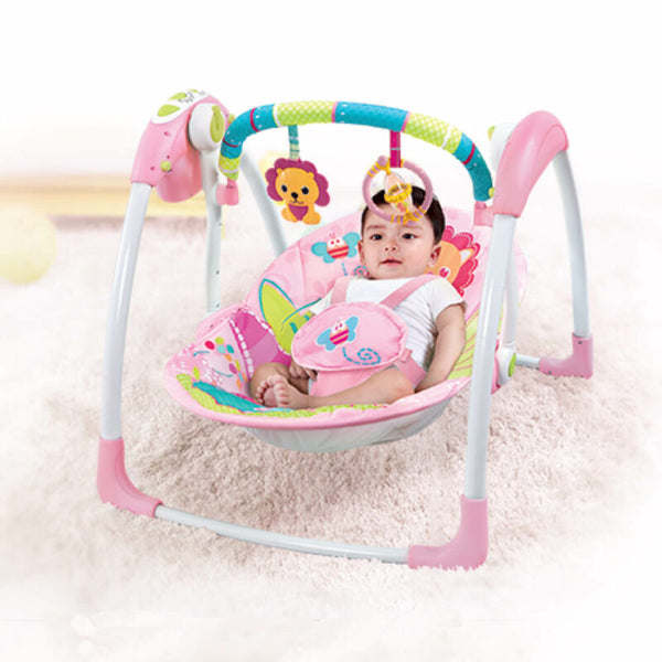 Columpio Portatil Rosa Pb2025 Premium Baby-