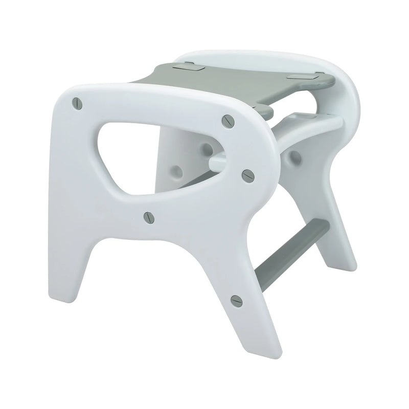 SILLA COMEDOR PARA BEBÉ 3 EN 1 CON DISEÑO DE ANIMALITOS PCM-10 PRIORI GRIS