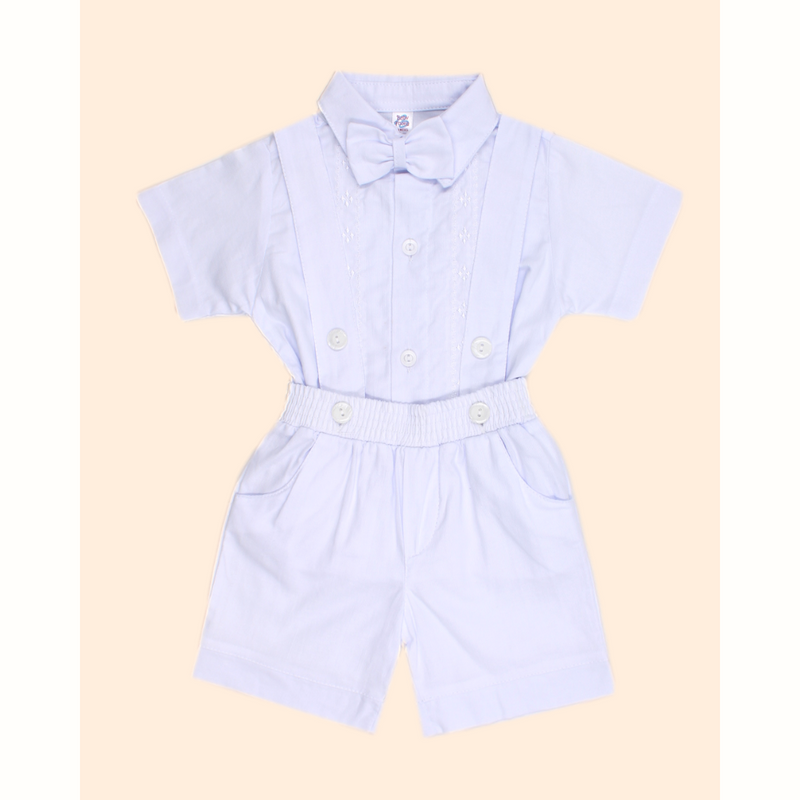 CONJUNTO BAUTIZO BEBE NIÑO 970 BABY TOONS