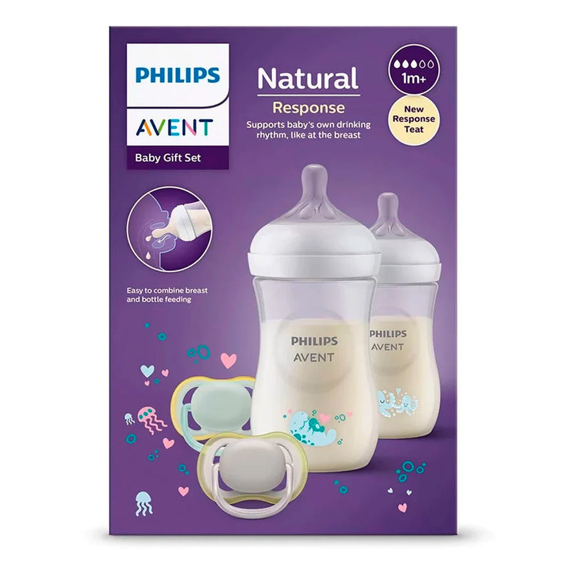 SET REGALO NATURAL 9OZ SCD837/11 AVENT