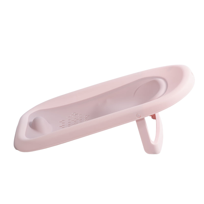 BAÑERA PLEGABLE CON SOPORTE EB824 ROSADA EBABY -