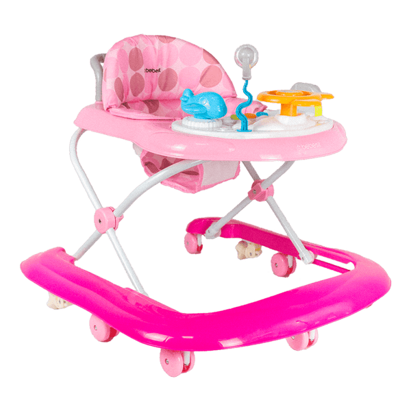 CAMINADOR 2 EN 1  BABY WALKER BOY BC5820G ROSADO BEBESIT