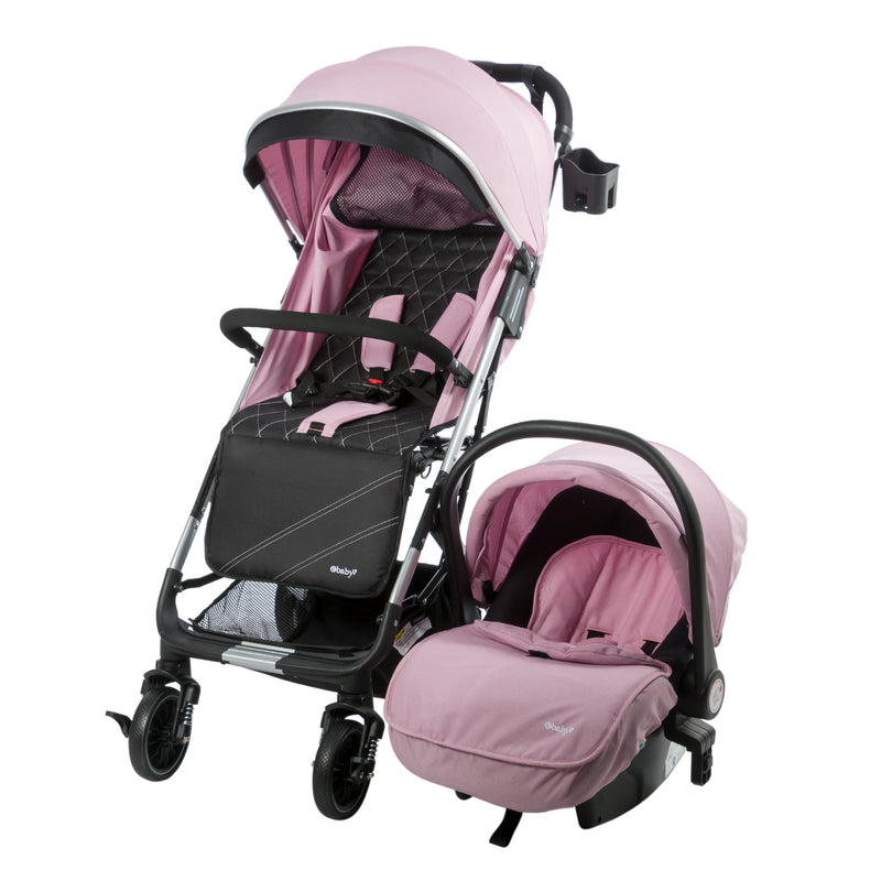 COCHE MALETA URBAN WAY EB136 ROSADO EBABY