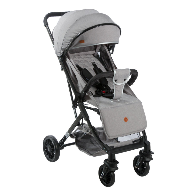 COCHE MALETA BALU EB138 GRIS CLARO EBABY