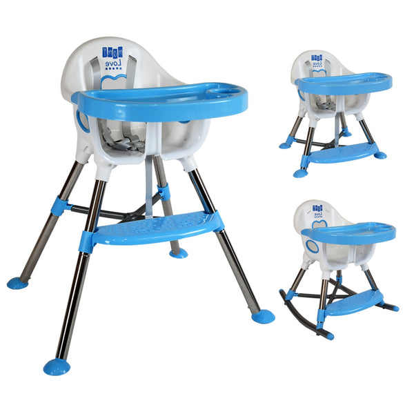SILLA PARA COMER 3 EN 1 AFRICA AZUL MAMI LOVE -