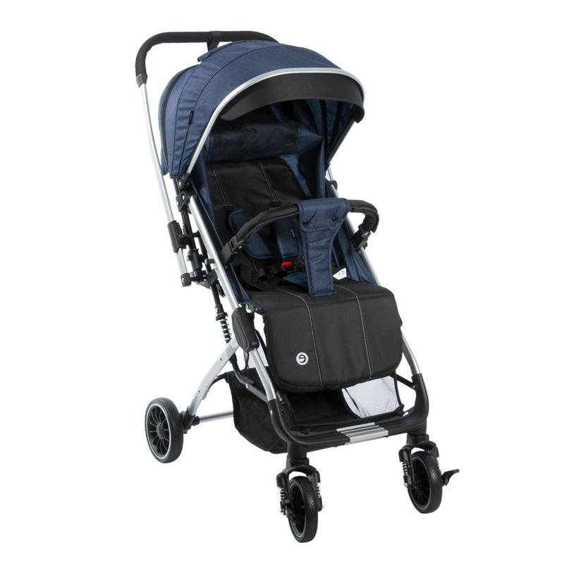 COCHE MALETA TURIN EB137 AZUL EBABY