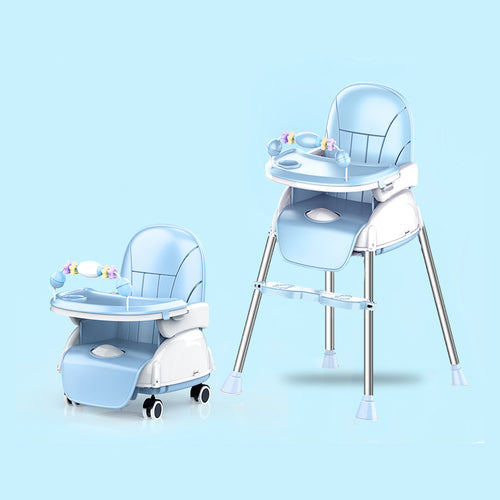 SILLA COMEDOR C-006 AZUL BABY KAYS