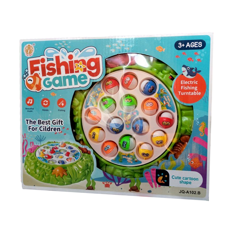 JUEGO DE PESCA ¡DIVERSIÓN Y COORDINACIÓN PARA PEQUEÑOS PESCADORES! JQ-A102.B MUNBE