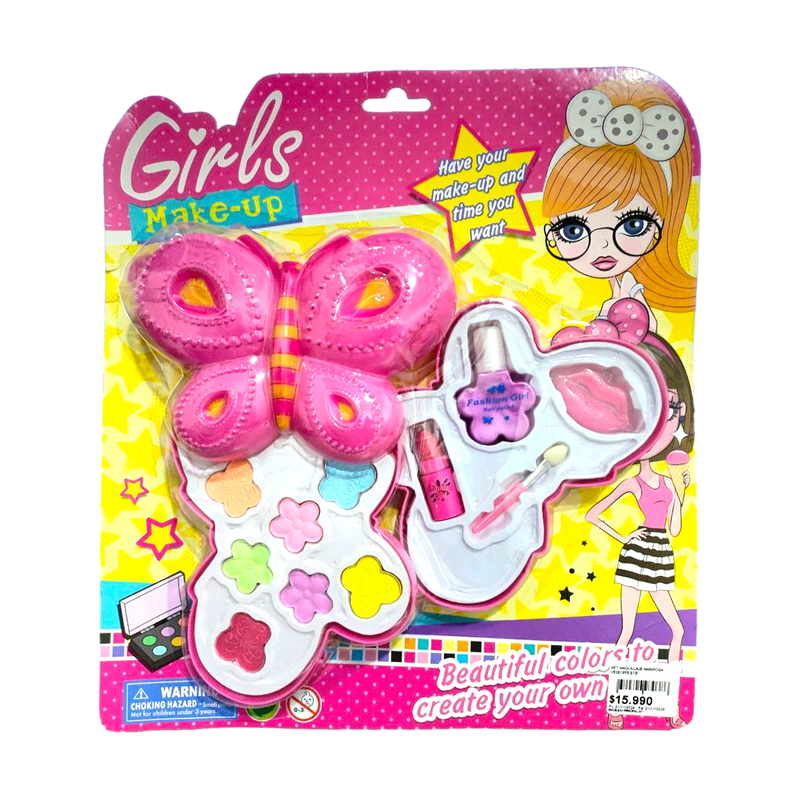 SET MAQUILLAJE MARIPOSA V82819P5 MUNBE